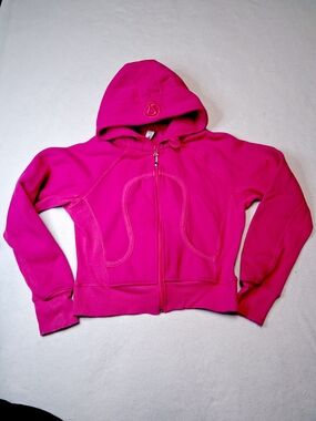 lululemon athletica Bright Fuchsia Full-Zip Hoodie
